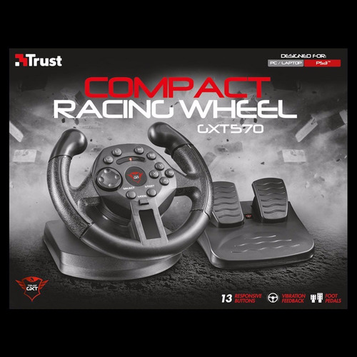 Volante Compact Trust Racing Vibration Wheel Gtx570