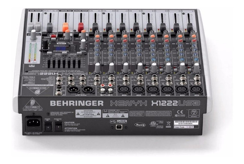 Behringer Xenyx X1222-usb Consola Mixer Multi Fx En Cuotas