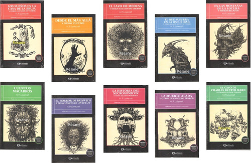 Libros H.p Lovecraft Paquete De Colección Cuentos En Español