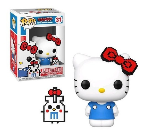 Funko Pop Sanrio Hello Kitty + 8 Bit 31 Nuevo Original 