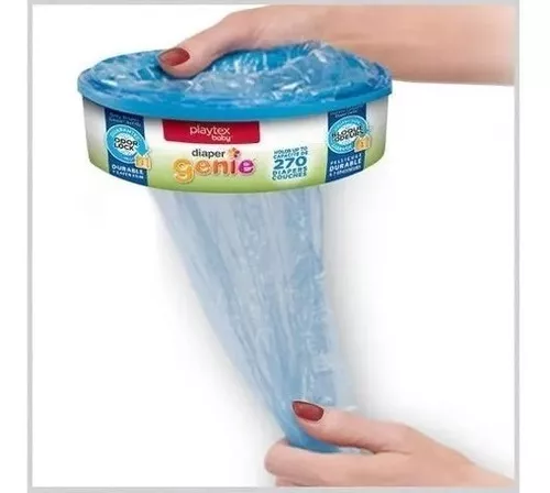 How to use Diaper genie essential - como usar el contenedor de pañales  sucios - 