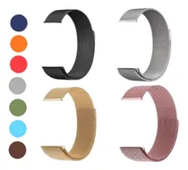 Comprar Pulsera milanesa de acero para Apple Watch 1\u002F2\u002F3\u002F4\u002F5\u002F6\u002F7\u002F8\u002F9\u002Fse, color negro de 42 a 49 mm