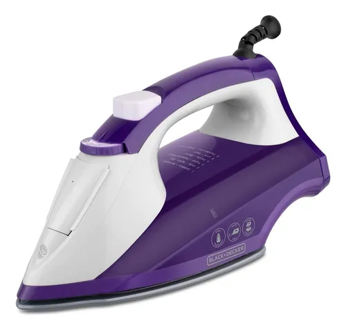 Plancha De Ropa Black+decker Vapor Morado Ir1840