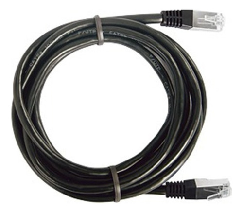 Patch Cord Cable Parcheo Red Ftp Categoría 5e 7 Metros Negro