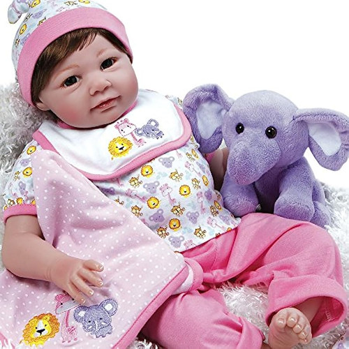 Realista Reborn Baby Doll Sarah Safari, Juego De Regalo...