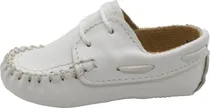 Comprar Zapato Niño Ceremonia Bautizo Mocasines 10 A 13 Blanco Beige