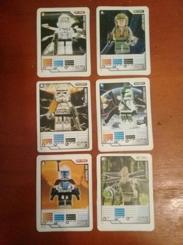 Cartas Star Wars Lego.