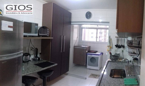 Apartamento À Venda, 100 M² Por R$ 710.000,00 - Limão (zona Norte) - São Paulo/sp - Ap0155