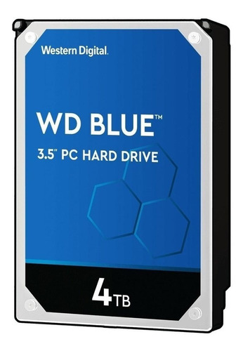 Disco Duro Interno Western Digital  Wd40ezrz 4tb Azul