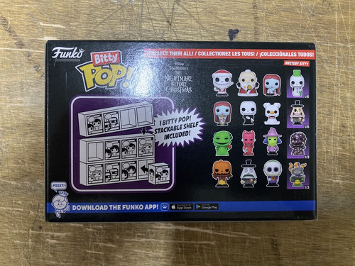 Oogie Boogie Nightmare Christmas Funko Bitty Pop 4 Pack