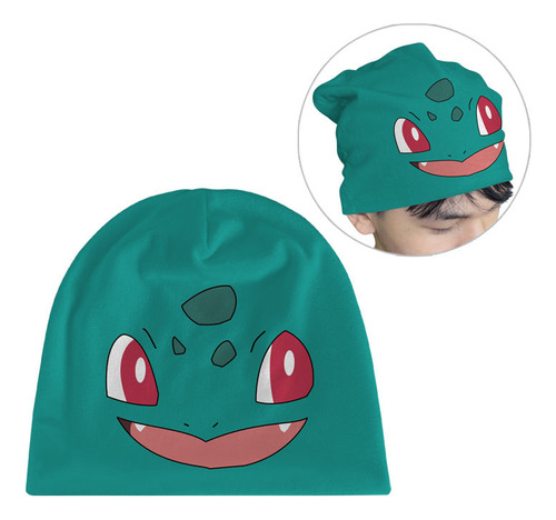 Gorro Microfibra Pokemon Bulbasaur