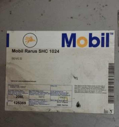 Aceite Mobil Rarus Shc 1024