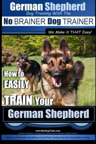 Entrenamiento De Perros De Pastor Alemanes Con El Entrena
