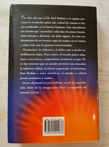 Arthur C. Clarke & Michael Kube-mcdowell - Factor Detonante (Usado)