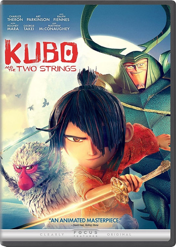 Blu Ray Kubo Y La Búsqueda Del Samurai