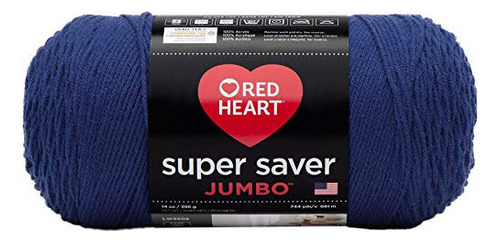 Red Heart Red Heart Super Saver Jumbo Yarn, Royal
