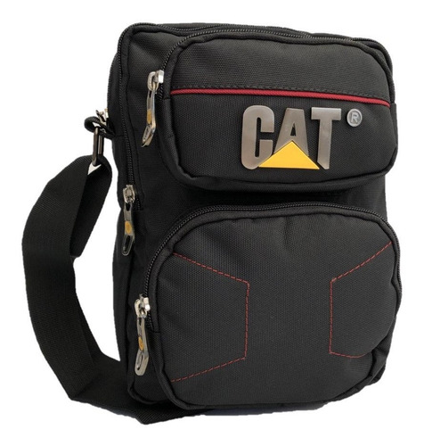 Bolso Carriel Caterpillar Cat Maleta Manos Libres Hombre