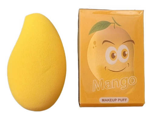 Esponja Manga Makeup Puff Cor Amarelo Tamanho Da Esponja Normal