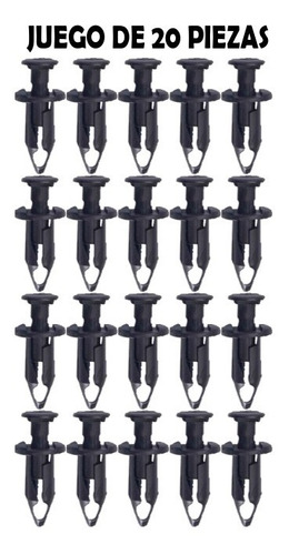 Grapas Clips Cuatrimoto Honda Polaris Yamaha (20 Piezas)