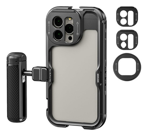 Estabilizador De Video Neewer 15 Pro Con Mango Y Adaptadores