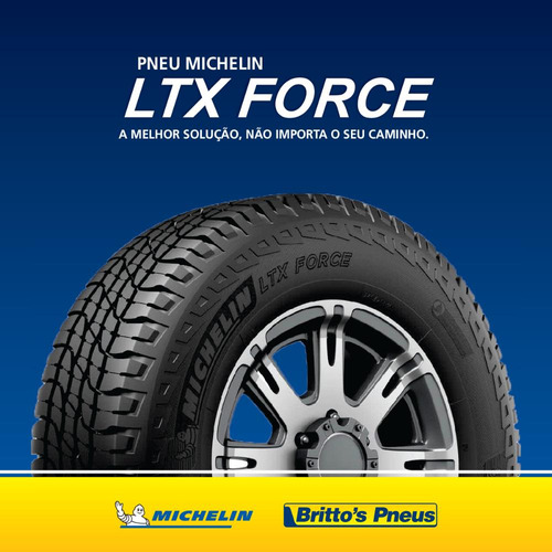Kit 2 Pneus Aro 15 Michelin Ltx Force 205/70 R15
