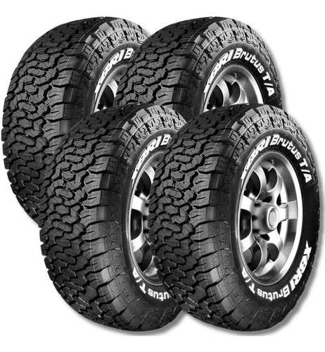 Jogo Com 4 Pneus Aro 16 205/60 R16 92r Xbri Brutus T/a