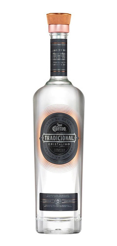 Botella Tequila Cuervo Tradicional Reposado Cristalino 750ml