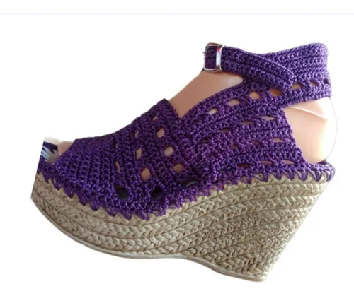 Sandalias Artesanales Tejidas MercadoLibre