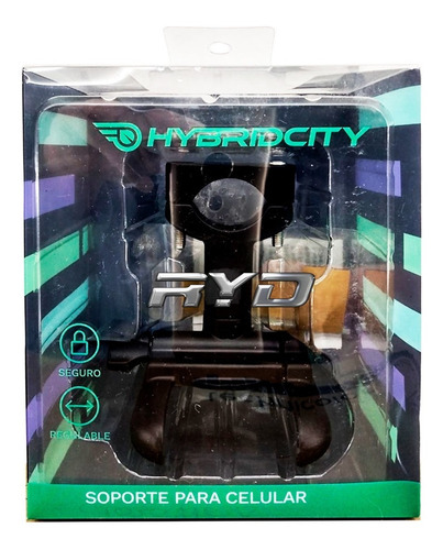 Imagen 7 de 10 de Soporte Porta Celular Aluminio Universal Moto Bici Ryd