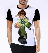 Comprar Camisa Camiseta Ben 10 Desenho Animado Infantil Envio Hoj 12