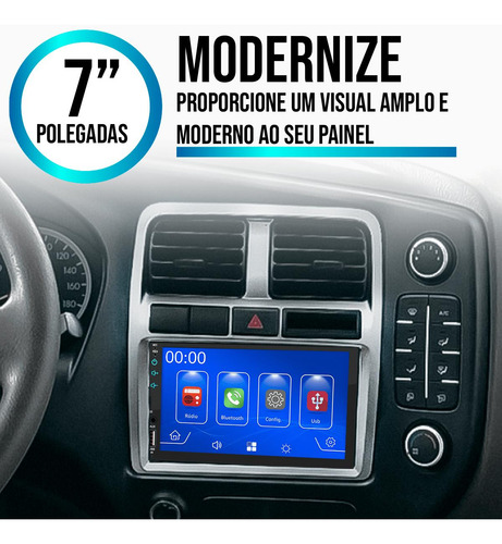 Kit Multimídia Carplay Android Auto Mp5 Hr 20 21 22 23 24 Bt