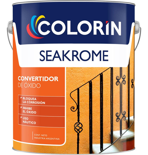 Seakrome Convertidor Antióxido Blanco 1l Colorin - Rex