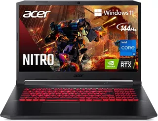 Acer Nitro 5 Portatil Gamer I7-11800h Rtx 3050 16gb 1tb W11