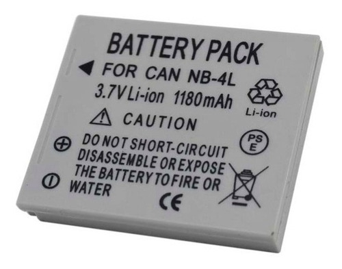 Bateria Compatible Nb-4l Ixus 30 50 220 Ixy 400 600 X2 Unid 