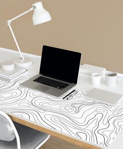 Almohadilla De Ratón De Juego Topográfico, Mousepad Xl Exten