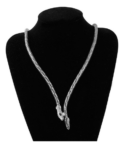 Collar Pulsera Cinturón De Serpiente Mujer