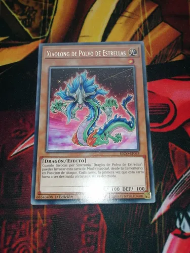 Xiaolong De Polvo De Estrellas Yu-gi-oh! Original Konami (Usado)