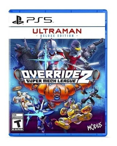 Override 2 Super Mech League Ultraman Deluxe Fisico Ps5-flex