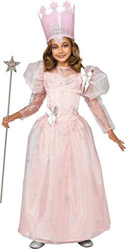 Disfraz De Mago De Oz Deluxe Glinda The Good Witch, Pequeño