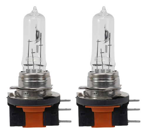 2 Faros Halógenos H15 12 V 55 W Blancos