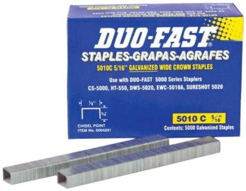 Duo-fast 5010c - Grapas De Cincel De Calibre 5/16 Pulgadas X