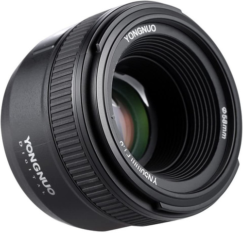Imagen 1 de 8 de Lente 50mm Yongnuo F1.8 Af Auto Focus Fx Dx Full Frame Nikon