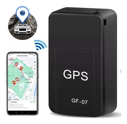 Rastreador GPS magnético GF-07 - Localizador en tiempo real de seguridad  para automóviles