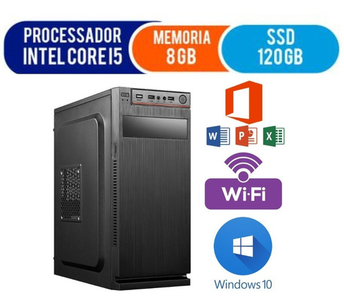 Desktop Barata Core I5 Ssd120 8gb Útimas Unidades 