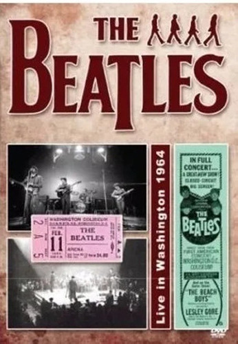 Dvd The Beatles - Live In Washington Lacrado Frete Fixo