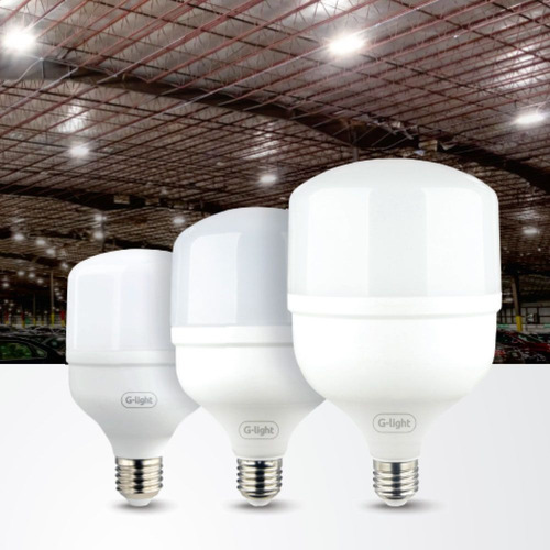 Lâmpada Bulbo Led 50w Branco -frio 6500k 4000lm T-100 Bivolt