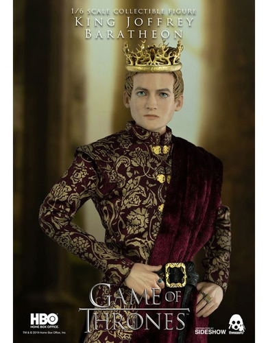 King Joffrey Baratheon Game Of Thrones Threezero 1/6 Scale