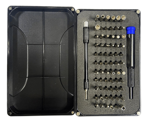 Kit De Destornilladores Acero Inoxidable Compacto Y Portátil