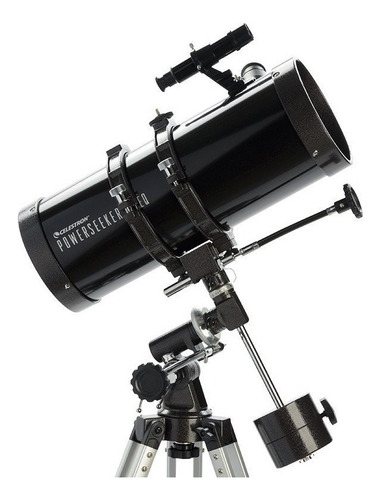 Telescopio Astronómico Celestron Powerseeker Powerseeker 127 Eq Con Una Apertura De 127mm Color Negro