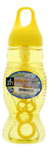 Botella Con Jabon Juguete Para Hacer Burbujas Color Variado